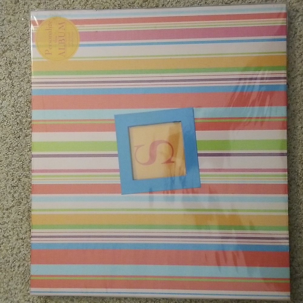 Colorful Striped Party Album